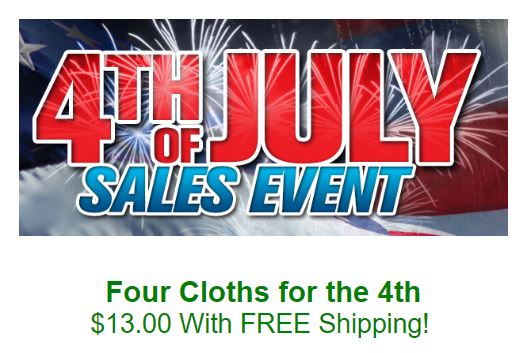 Four Cloths for the 4th
