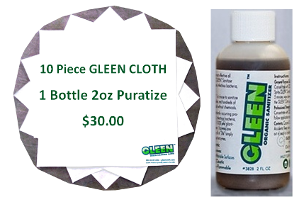 Fall Clean Up 10 Piece with One Bottle of Puratize Concentrate